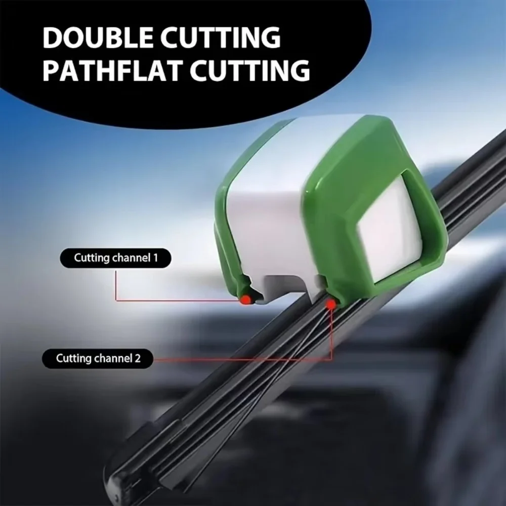 Universal Car Wiper Repair Regroove Tool Restorer Rubber Blade Cutter Windscreen Trimmer Car Accessories For All Vehicles