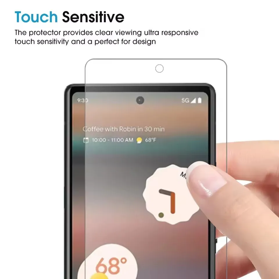 3PCS Premium Tempered Glass Screen Protector - Ultra Durable & Clear