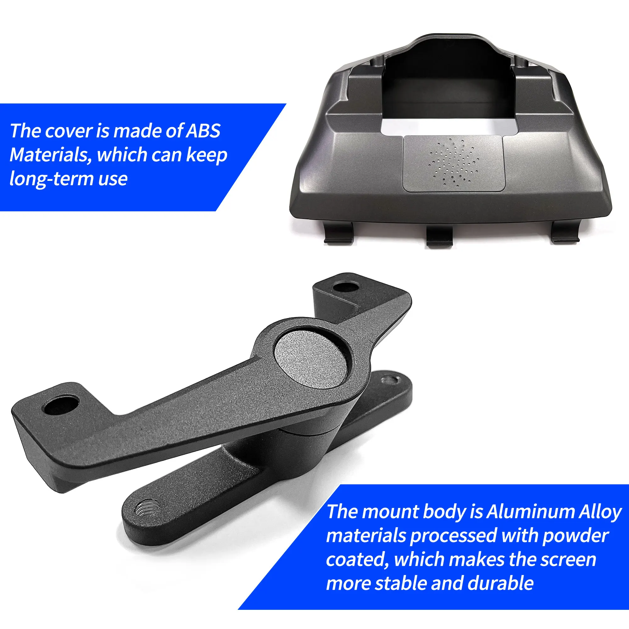 Kit de support rotatif d'écran inclinable Highland, moniteur d'affichage, accessoires de rotation, montage express pour les placements, modèle Y, modèle 3, 2023, 2024