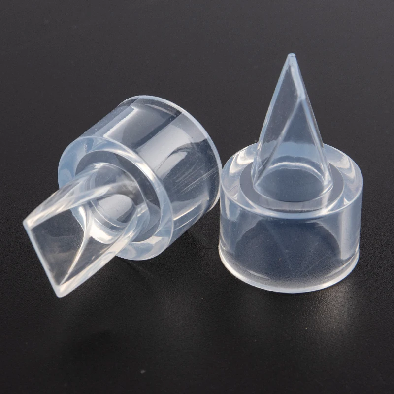 2pcs Duckbill Valve Breast Pump Backflow Breast Protection Silicone Baby Feeding Nipple Manual/Electric Breast Pump Accessories 4