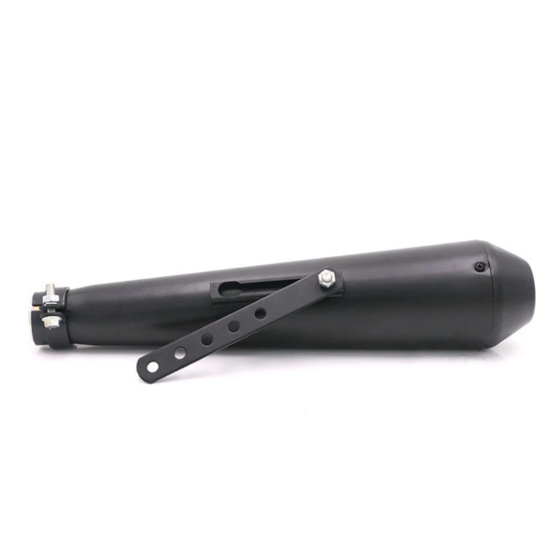 

Universal Motorcycle Exhaust Muffler Pipe Kit 35-43mm Vintage Modified Exhaust Racing Pipe for Cafe Racer Bobber Chopper