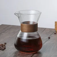 Hand Brewed Glass Coffee Sharing Pot Barista Tools Household Filter Coffee Pot Set Coffeeware Teaware Coffe Accessories 6