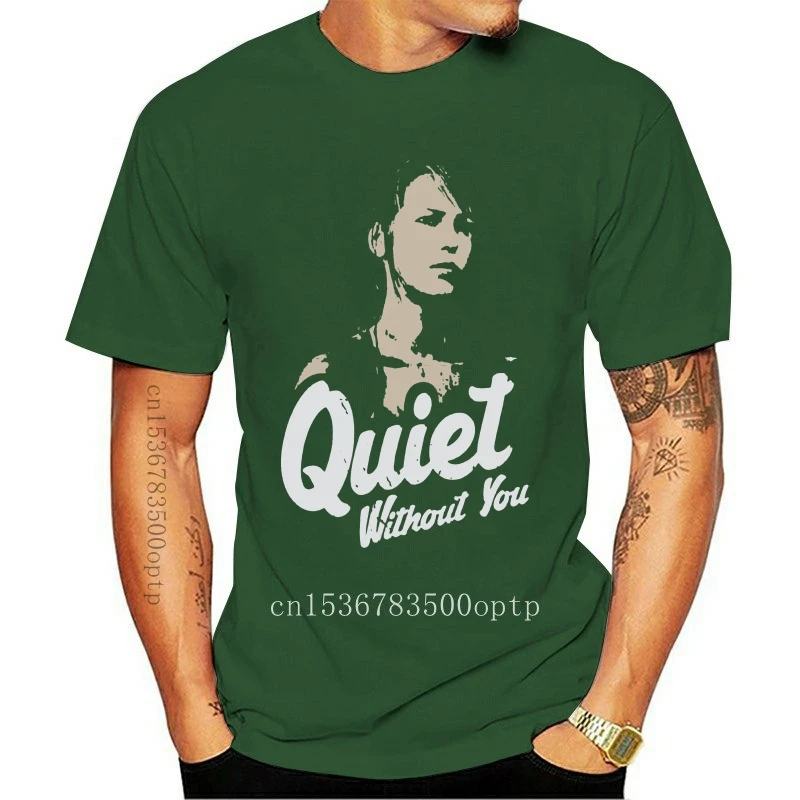 

Мужская одежда, стильная игровая футболка, металлическое снаряжение, однотонная, тихая, без вас, футболка, Мужская футболка из натурального хлопка