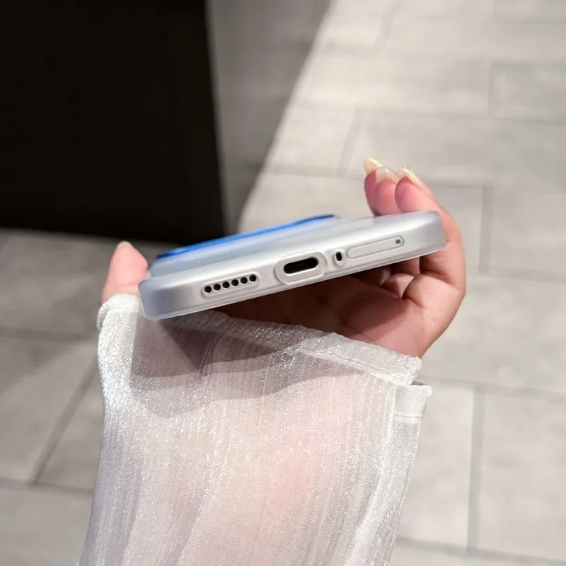 Ultra-Thin Magnetic Frosted Shockproof Case with Lens Protection