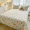 Skin-friendly Soft Sheets Household Printed Flat  Bedroom King Queen Size Bedding Single Double  Breathable Durable 3