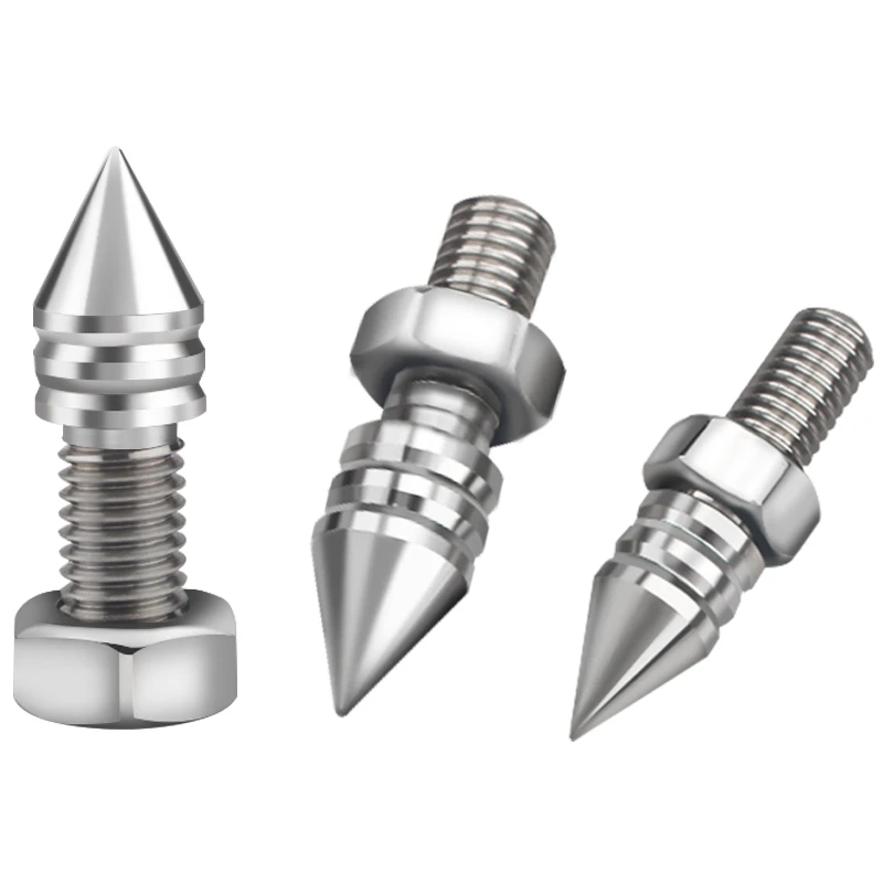 Hifi In Acciaio Inox Shock-Absorbing Sound Foot Nails Hi-Fi Audio Speaker Tube Machine Cd Amplifier Foot Pads