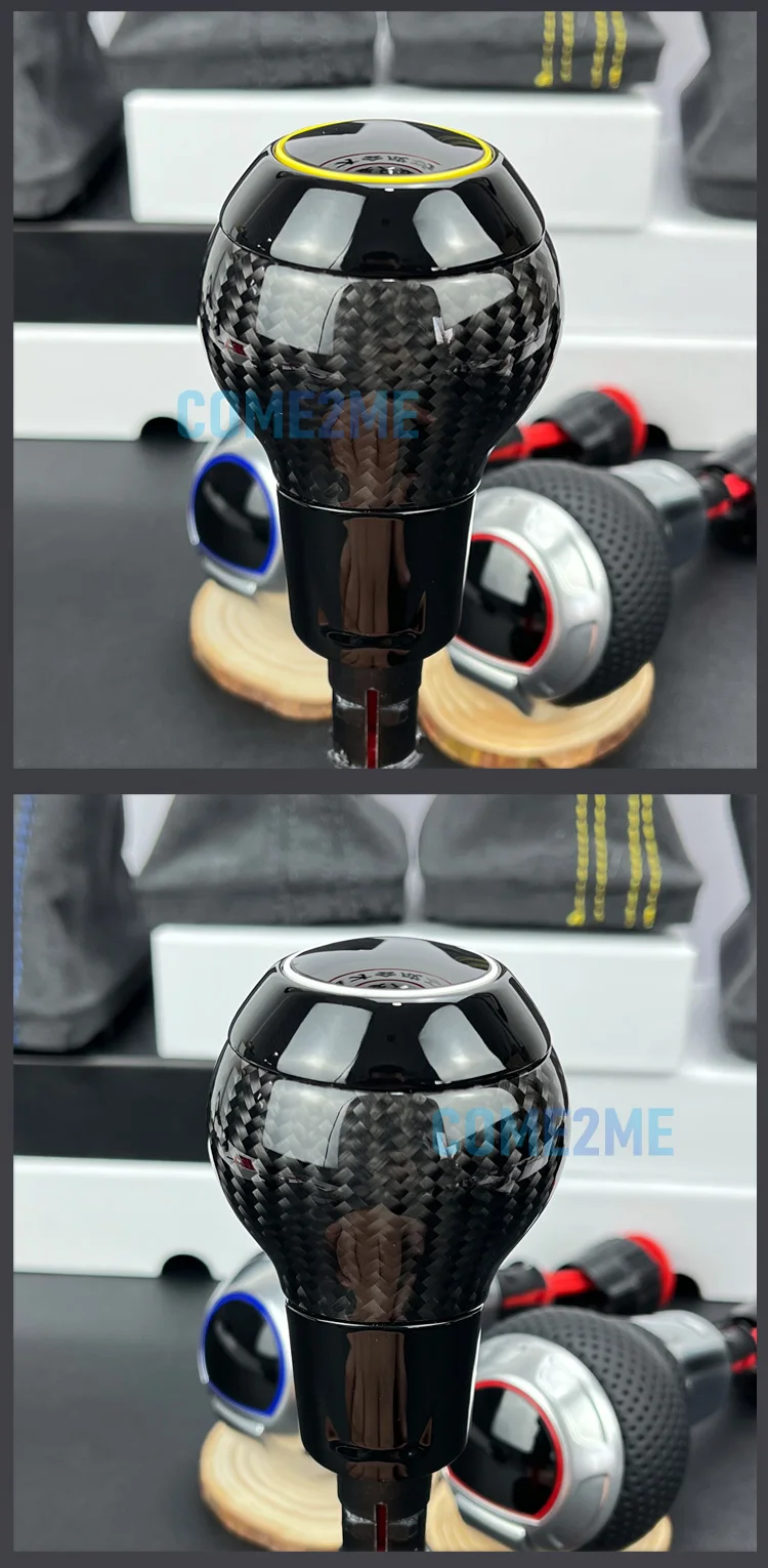 Carbon Fiber Gear Shift Knob For Volkswagen Golf 7 7.5 GTI audi A3 S3 RS3 Q5 S6