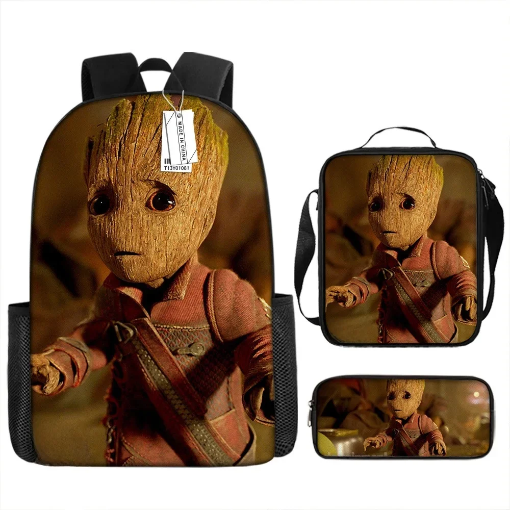 Style 44 + three-piece set (17-inch backpack + shoulder bag + pencil case)