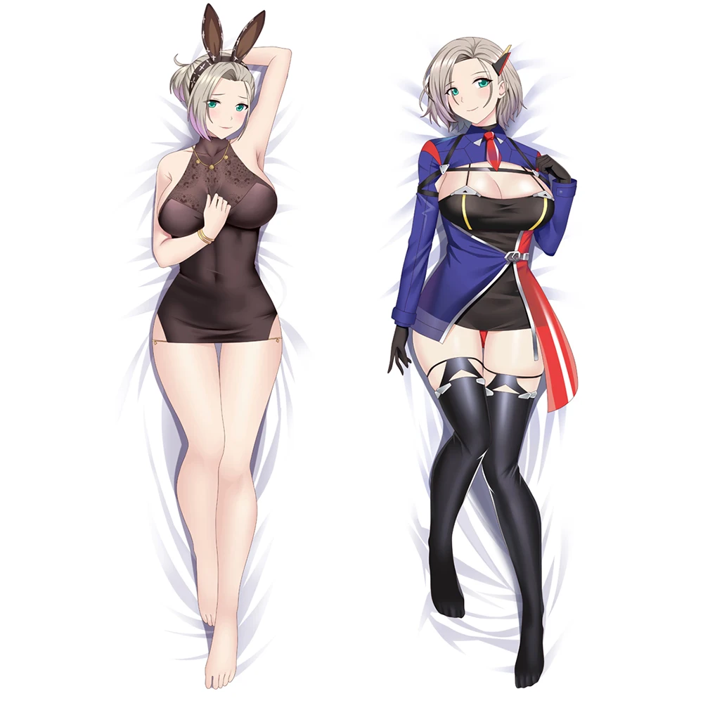 

60x180cm 2WAY/WT Costume Prop Azur Lane Anime Cosplay Dakimakura Hugging Body Pillow Case Japanese Otaku Pillow Cushion Cover