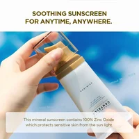 Crème apaisante et éclaircissante à la Centella de Madagascar coréenne & Crème solaire légère Air-Fit SPF30 PA++++ Protection solaire quotidienne Produits de soin de la peau 4