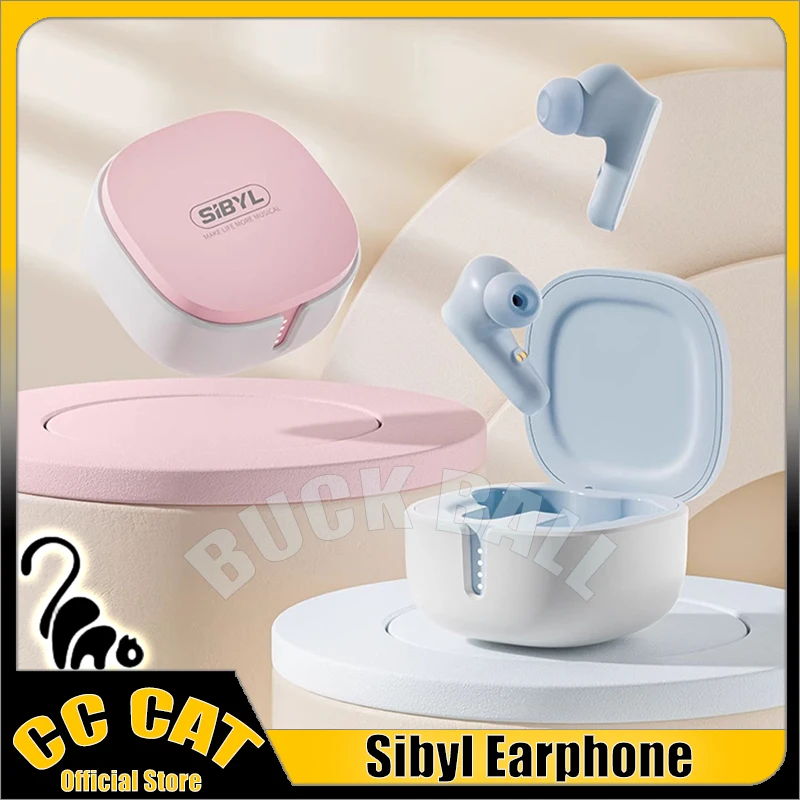 

TM-54 Truely Wireless Bluetooth Earphone In-Ears Earbuds Low Latency Earphones IPX5 Waterproof Long Endurance Headset Music Gift