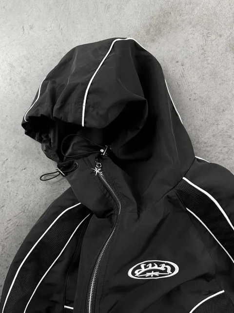 American New Fashion Letter Embroidery Patch Zipper Sweater Women Y2K Harajuku Vintage Gothic Casual Joker Sports Sweater 1