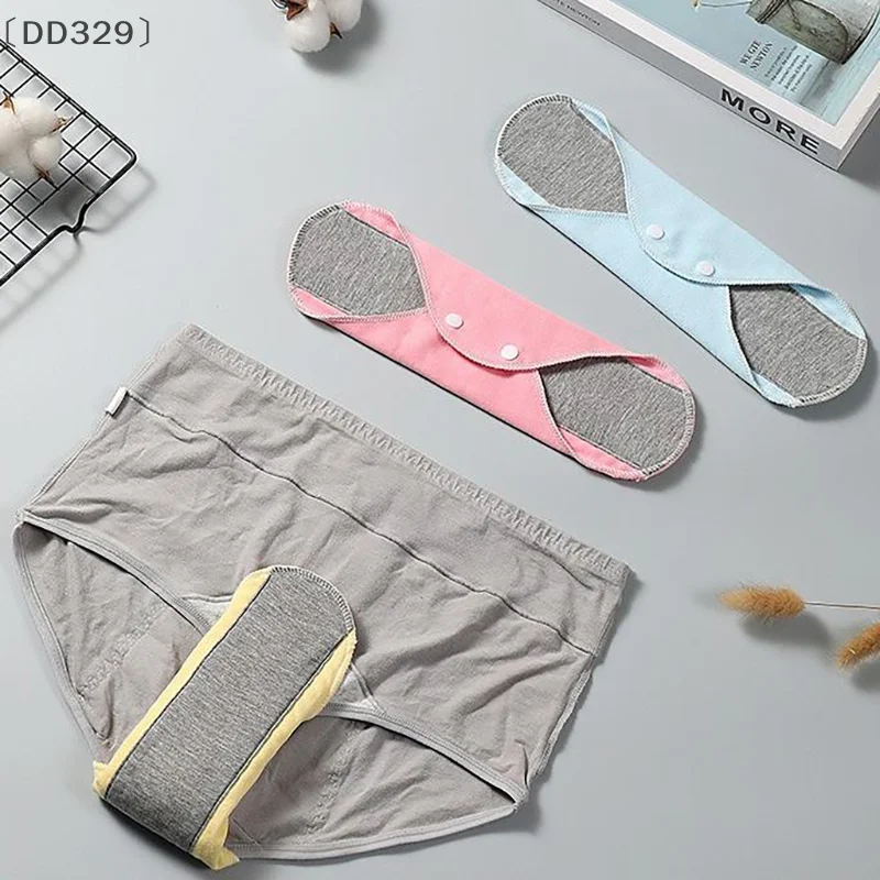 Thin Cotton Washable Reusable Feminine Pads