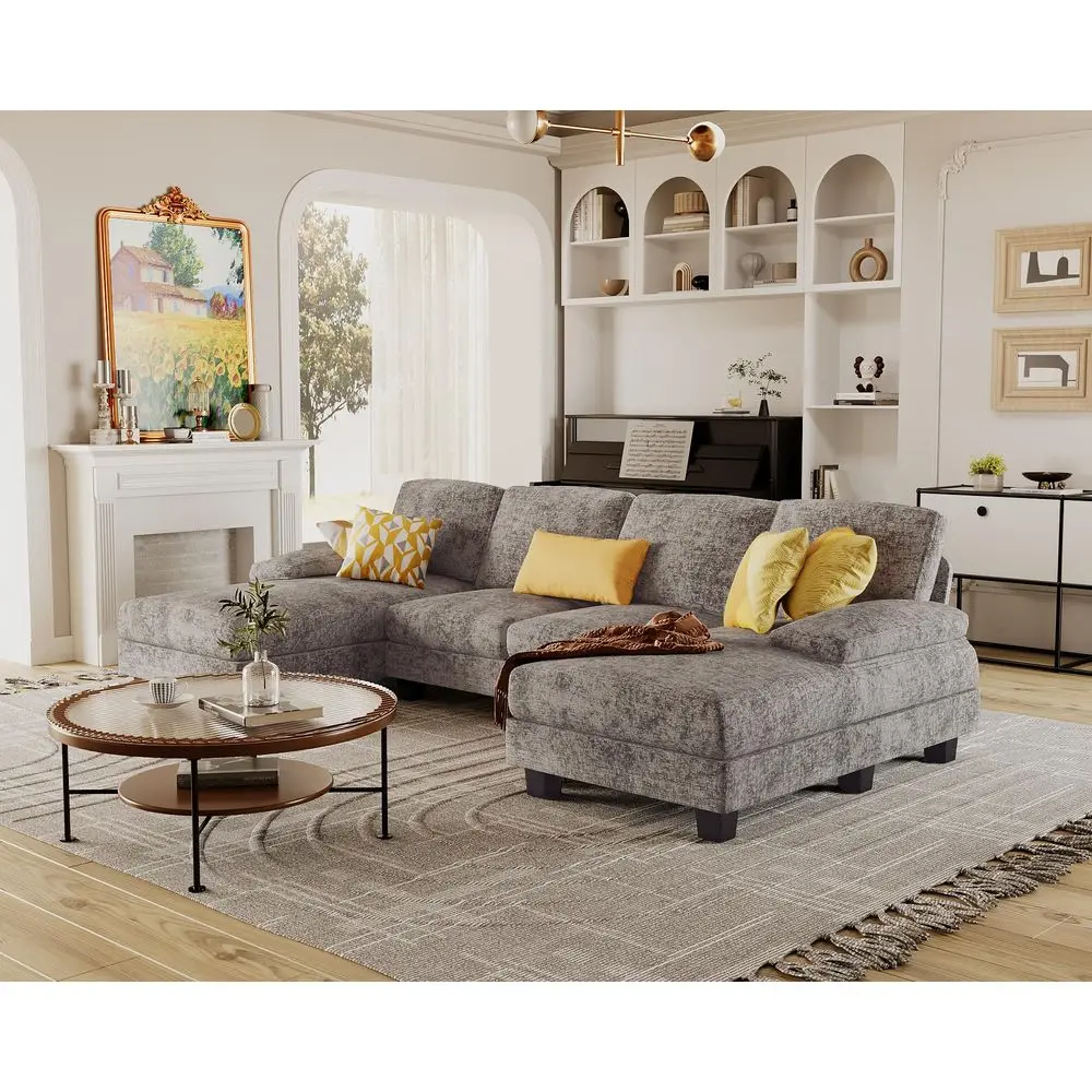 U-Shaped Sectional Sofa 5