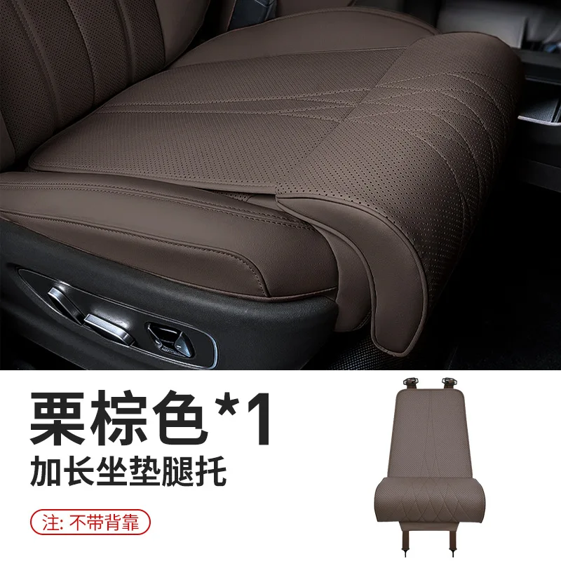 Car Seat Leg Extender Adjustable Car Leg Support Pillow Cushion Automotive Knee Rest Mat For Driver Passenger Commuting