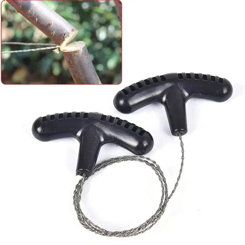 Camping Hiking Manual Hand Steel Travel Tools Outdoor Rope Chain Saw Practical Portable Emergency Survival Gear Steel Wire Kits