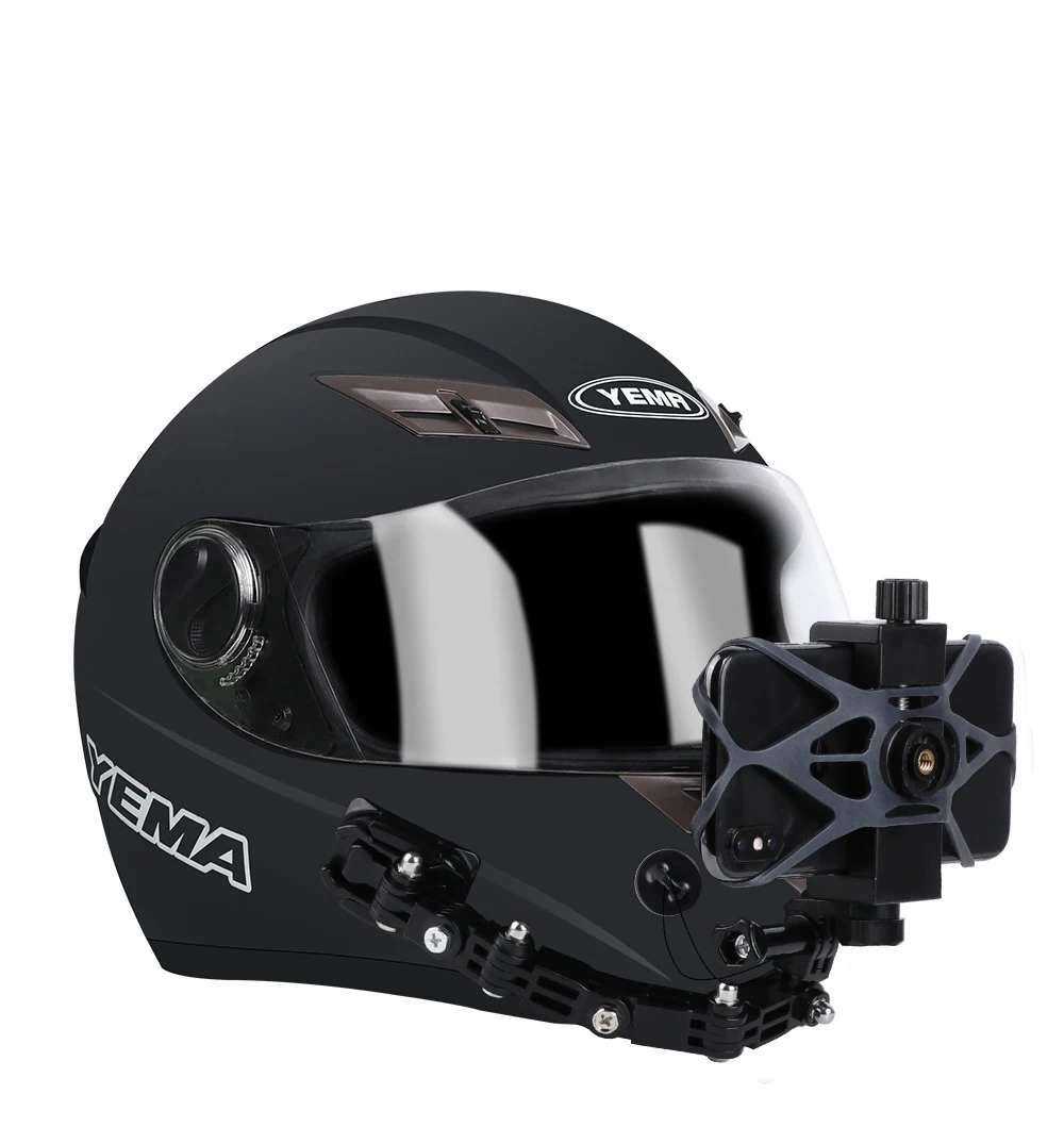 Gopro 11用バイクアクセサリー,携帯電話ホルダー付きベースの Gopro 11用バイクアクセサリー,携帯電話ホルダー付きベースの