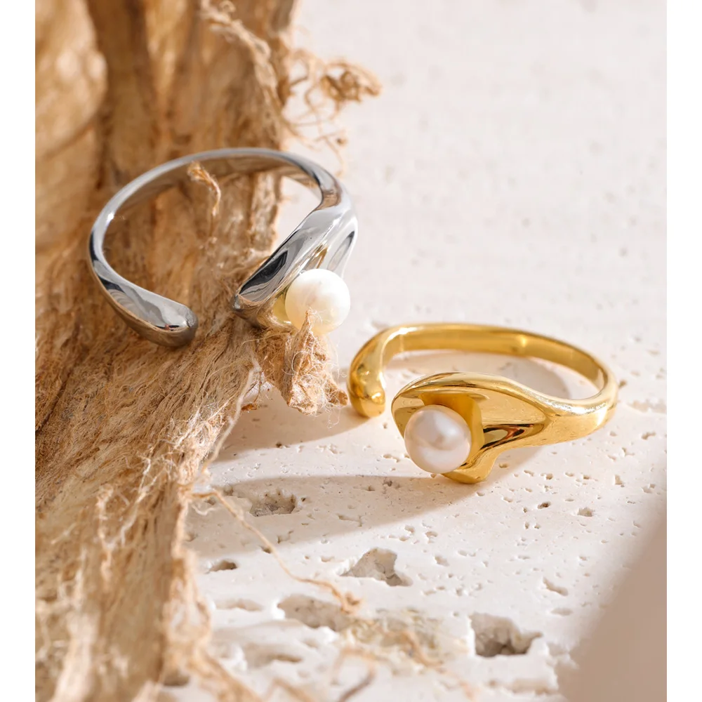 Yhpup Stainless Steel Adjustable Ring