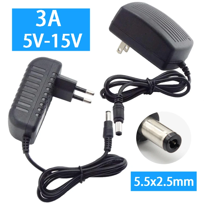 DC 5.5mm X 2.1mm Maschio A Femmina, Cavo Di Alimentazione Maschio - Foto 7