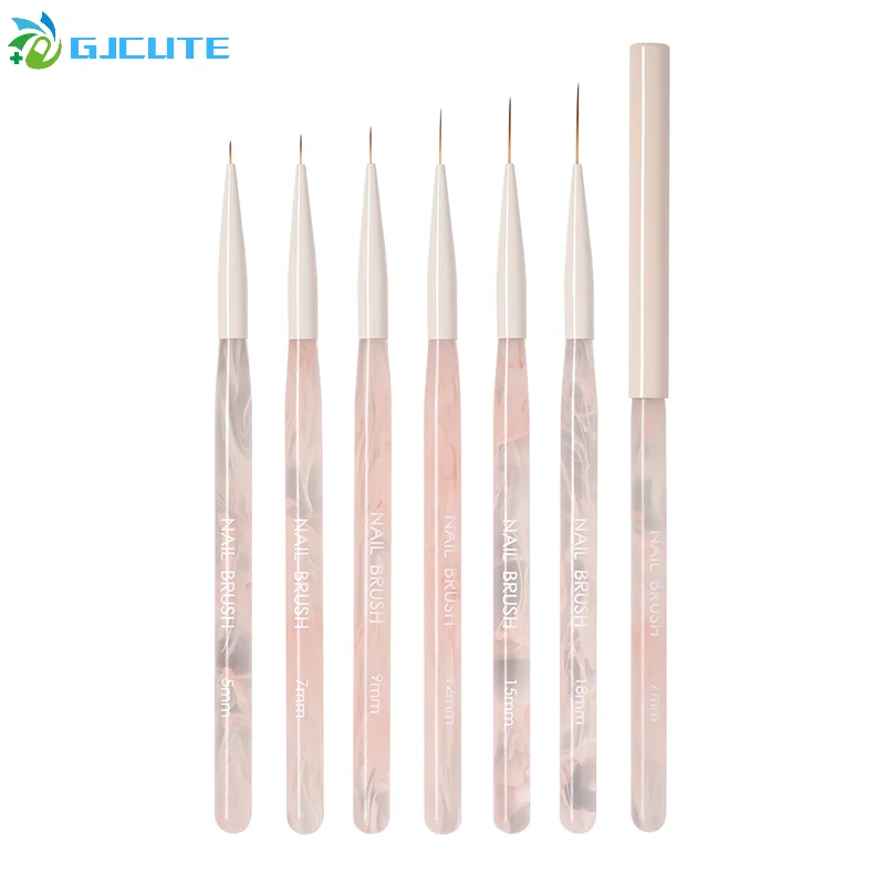 1pcs Nail Art Brushes Multiple Types Ultra-fine And Ultra Long Wire Drawing Painting DIY French Nail Liner Pens Manicure Tool