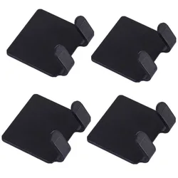 Adhesive Wall-Mounted Razor Holder Rack (4pcs)