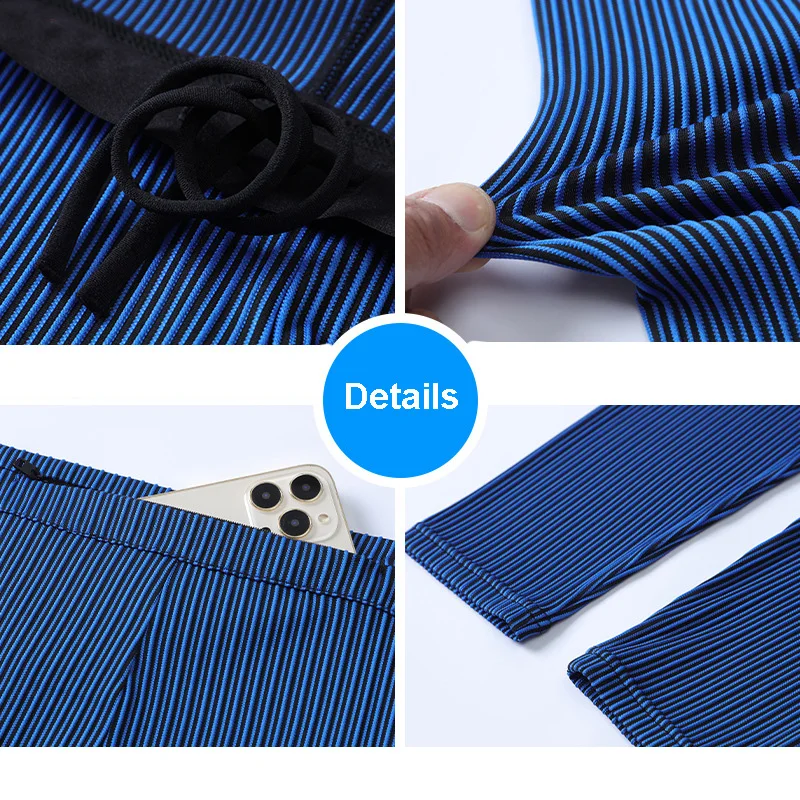 Men Outdoor Running Tights Pocket GYM Exercise Fitness Leggings Basketball Hiking Trainning Sport Soccer Compression Clothing 24 sports leggings compression pants