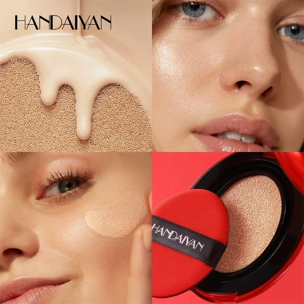Air Cushion Foundation Light Natural Moisturizing Concealer Whitening Oil-control Women Base Long-lasting Makeup Korean Cosmetic 6