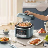 Electric Pressure Cooker Household 5 Liter Capacity Smart High Voltage Rice Cooker Multi-functional Soup Porridge Stew Pot 220V 2