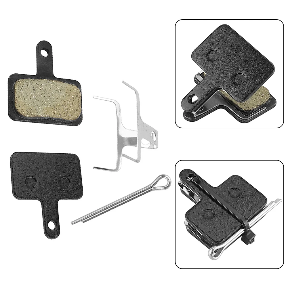 

1 Pair Brake Pads 25g Black For Shi-mano Resin Disc Zoom Hydraulic For Scooters Brand New For MT200/M315/M355/M395