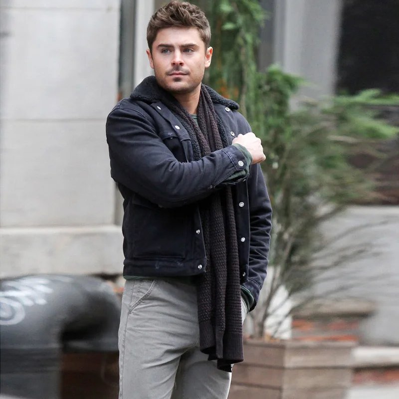 

YANGHAOYUSONG Homemade Zac Efron That Awkward Moment Jacket