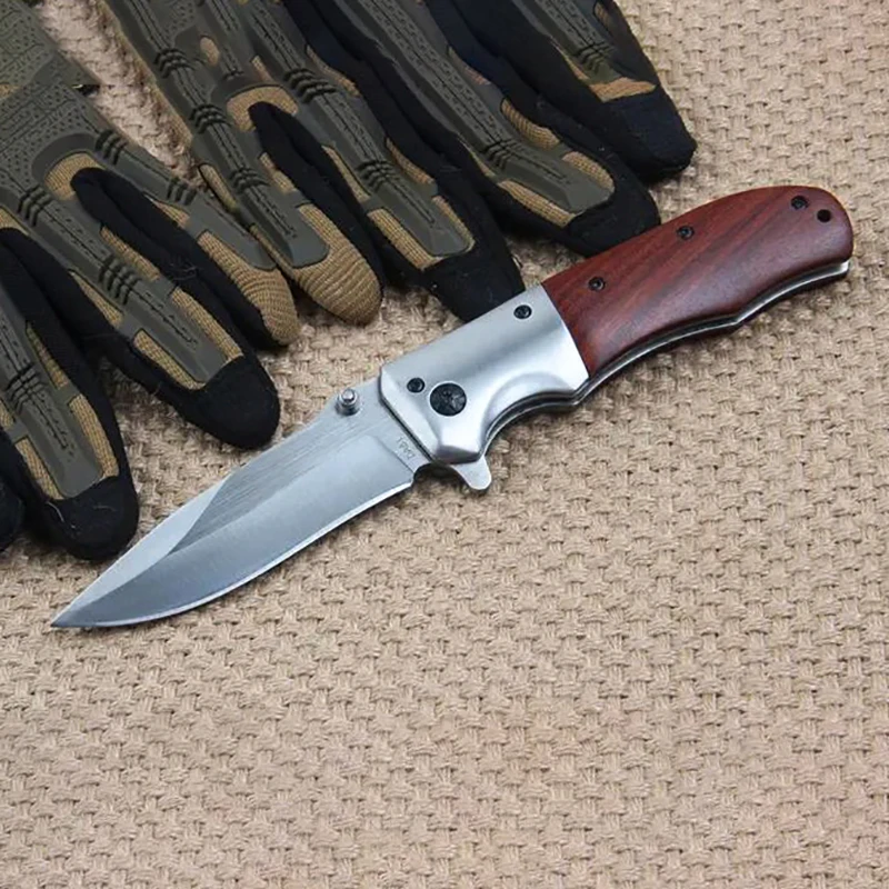 

DA51 Folding Pocket Knife Wilderness Self Defense Tactical Camping Survival Tool Hunting Mini EDC Multitool