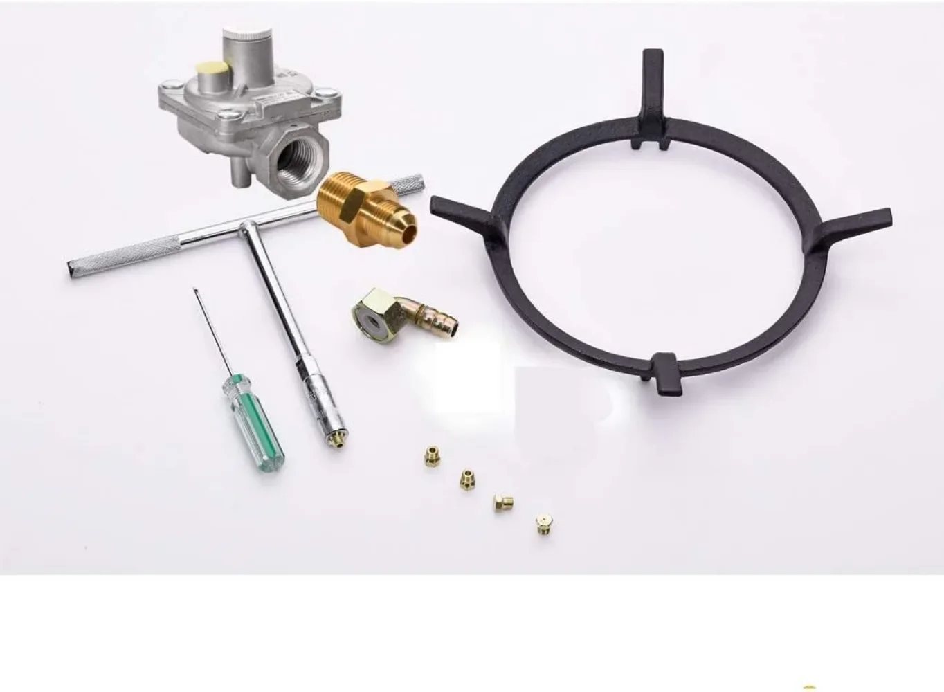 30 Inch LPG/NG Gas Cooktop Dual Fuel 5 Sealed Brass Burner Stainless Steel Hob 110V AC pulse Ignition Stainless Steel 6