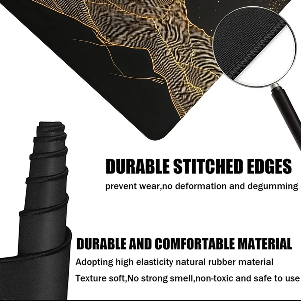 Stylish mouse pad for office or gaming