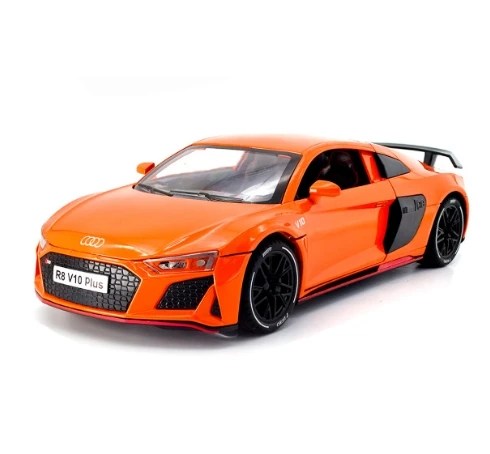 1:24 Audi R8 V10 plusTrack Edition Sports Car Alloy Acousto-Optic
