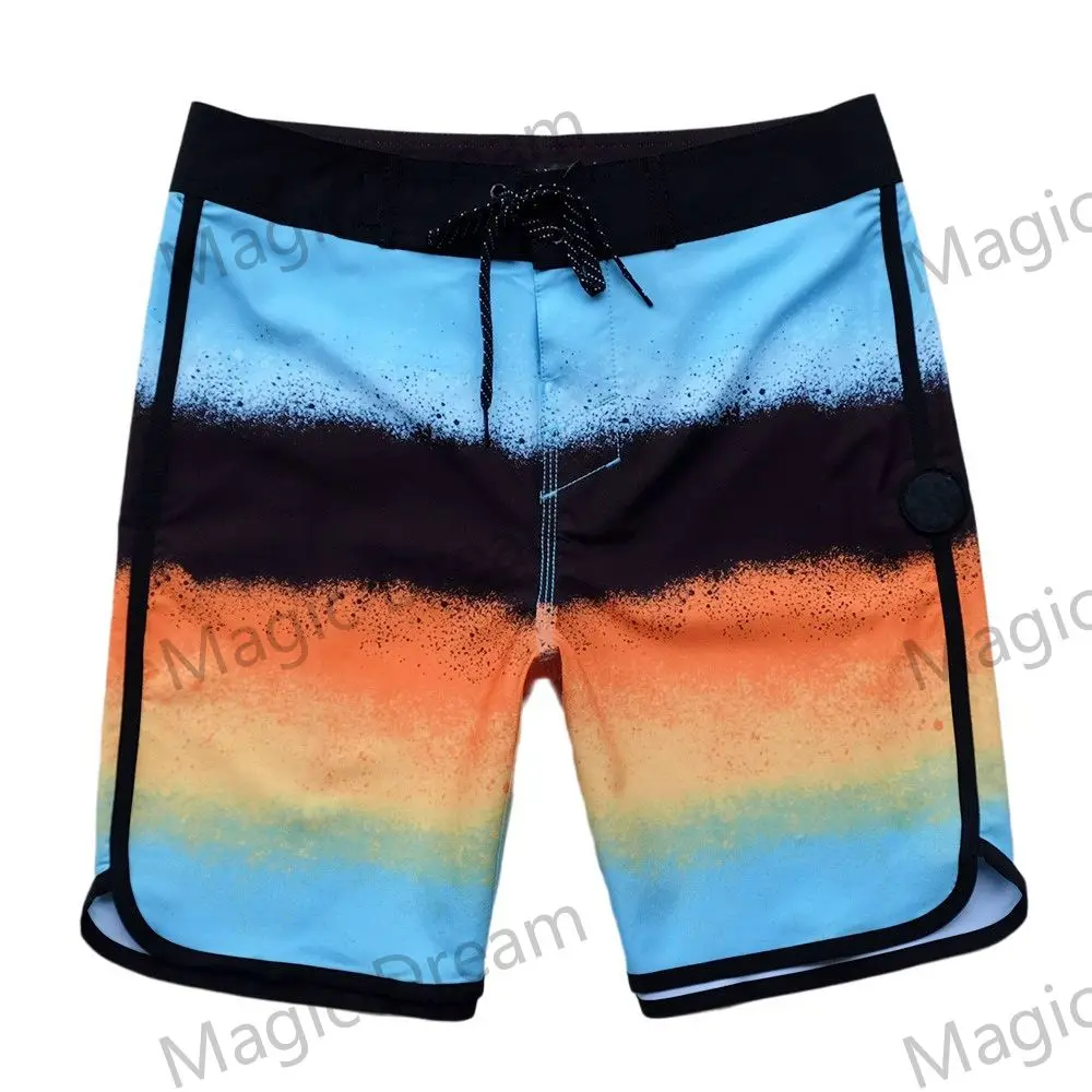 2024 Jun Summer New Waterproof Beach Shorts Men Phantom Bermuda Board Shorts Swim Quick Dry Casual Diving Surfwear Plus Swimwear 4