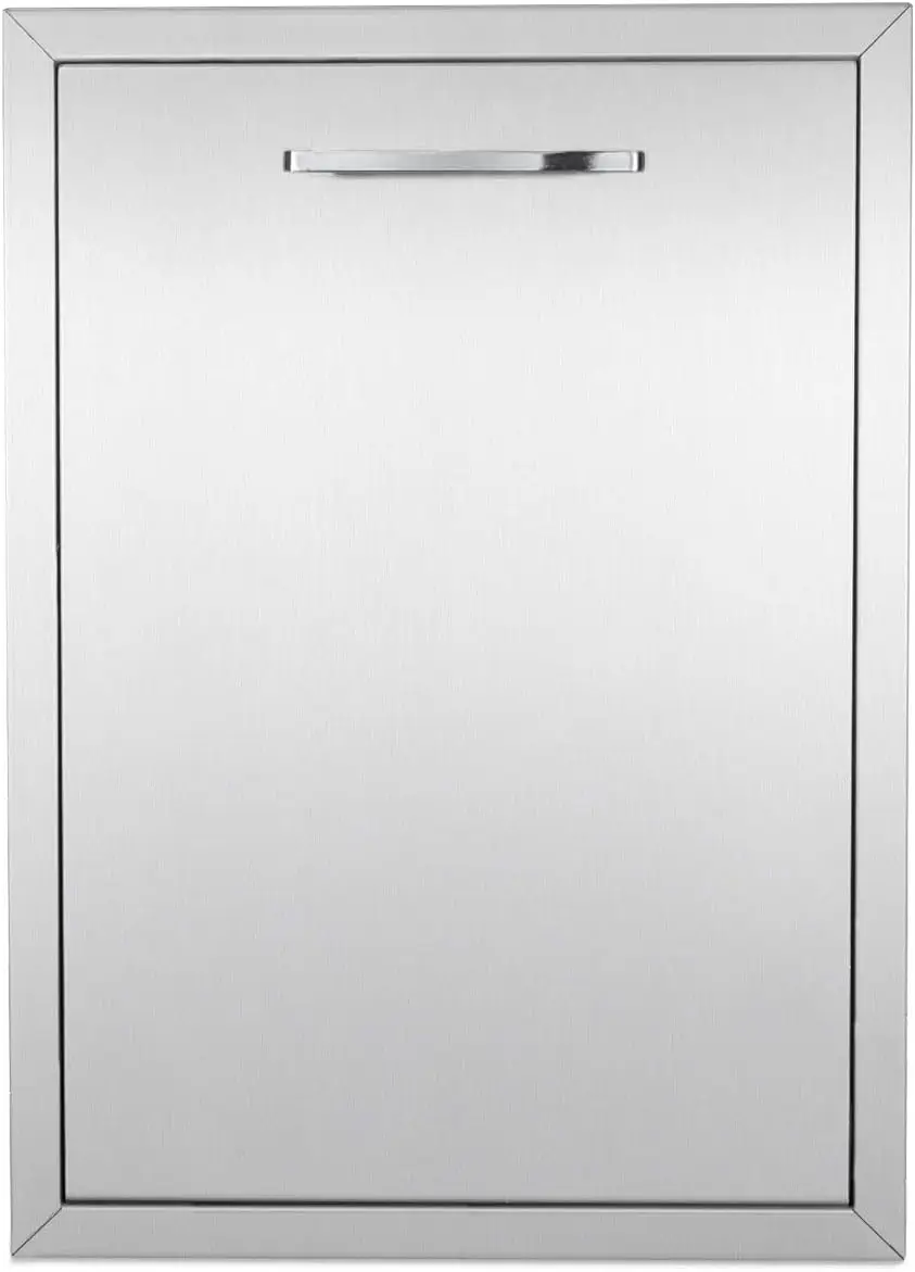 Drawer Stainless Steel Pull-Out Trash/Propane Tank Drawer Storage for Propane Tank or Trash Bin Adds Convenient Storage in Any O 4
