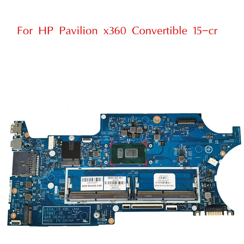 L28780-601 Used For HP Pavilion x360 Convertible 15-cr Motherboard