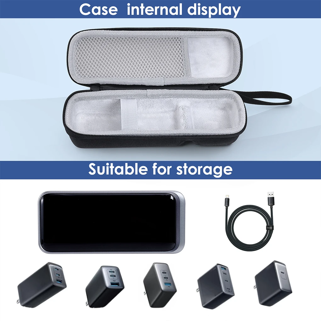 Case Compatible with Anker 737/735/736/717 USB-C Portable Charger Power Bank Fast Foldable Wall PowerBank Bag
