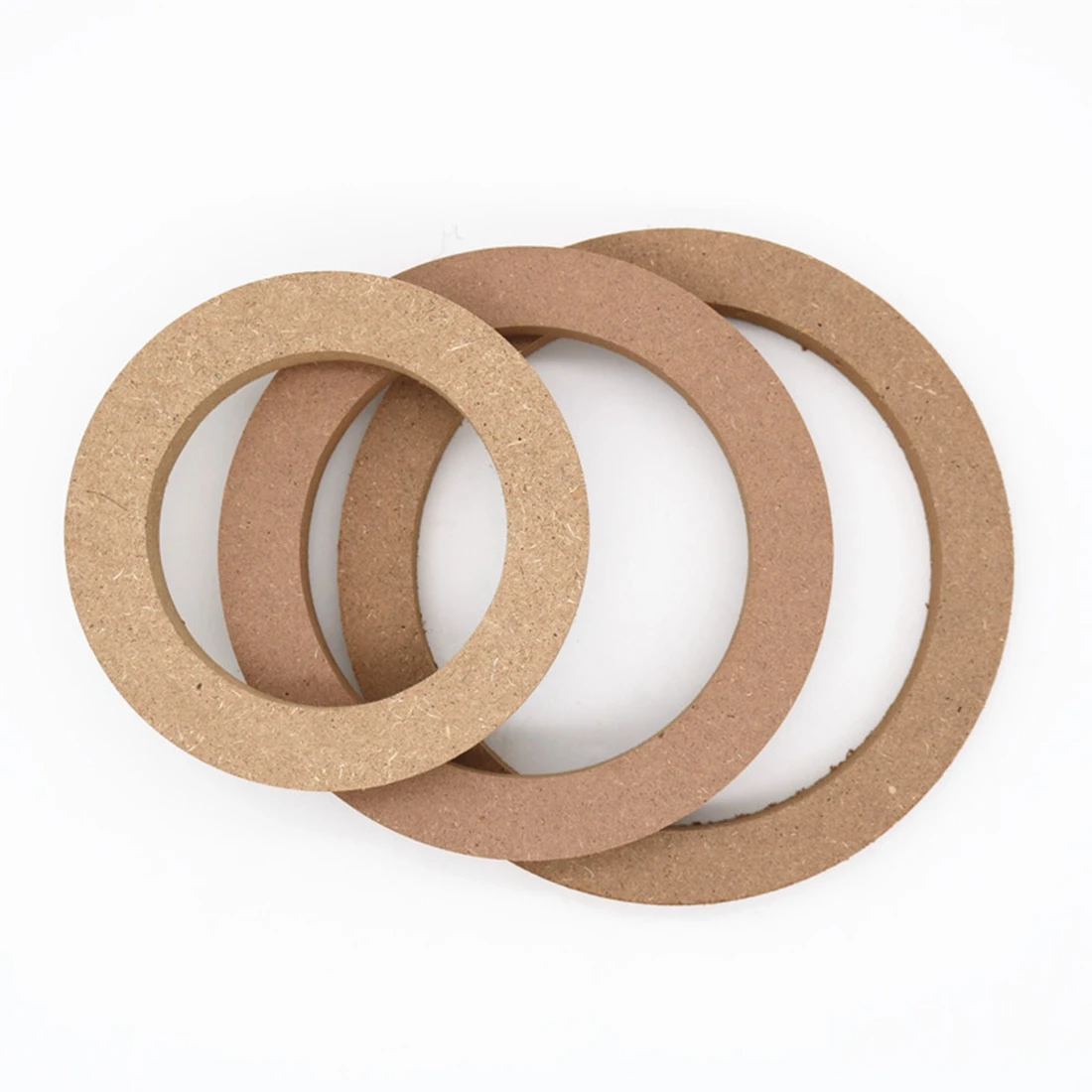 Car Stereo Car Speaker Spacer 2pcs 4" 5" 6.5" 6.9" Car Audio Stereo Speaker Spacer Ring Adaptor Brackets Holder Wood Mounting Spacer Rings Recess Bezel Plate