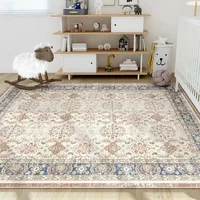 Persian Printed Living Room Carpet Advanced Retro Bedroom Plush Rug Home Decoration Sofa Coffee Table Floor Mat Ковер Tapis 러그 2