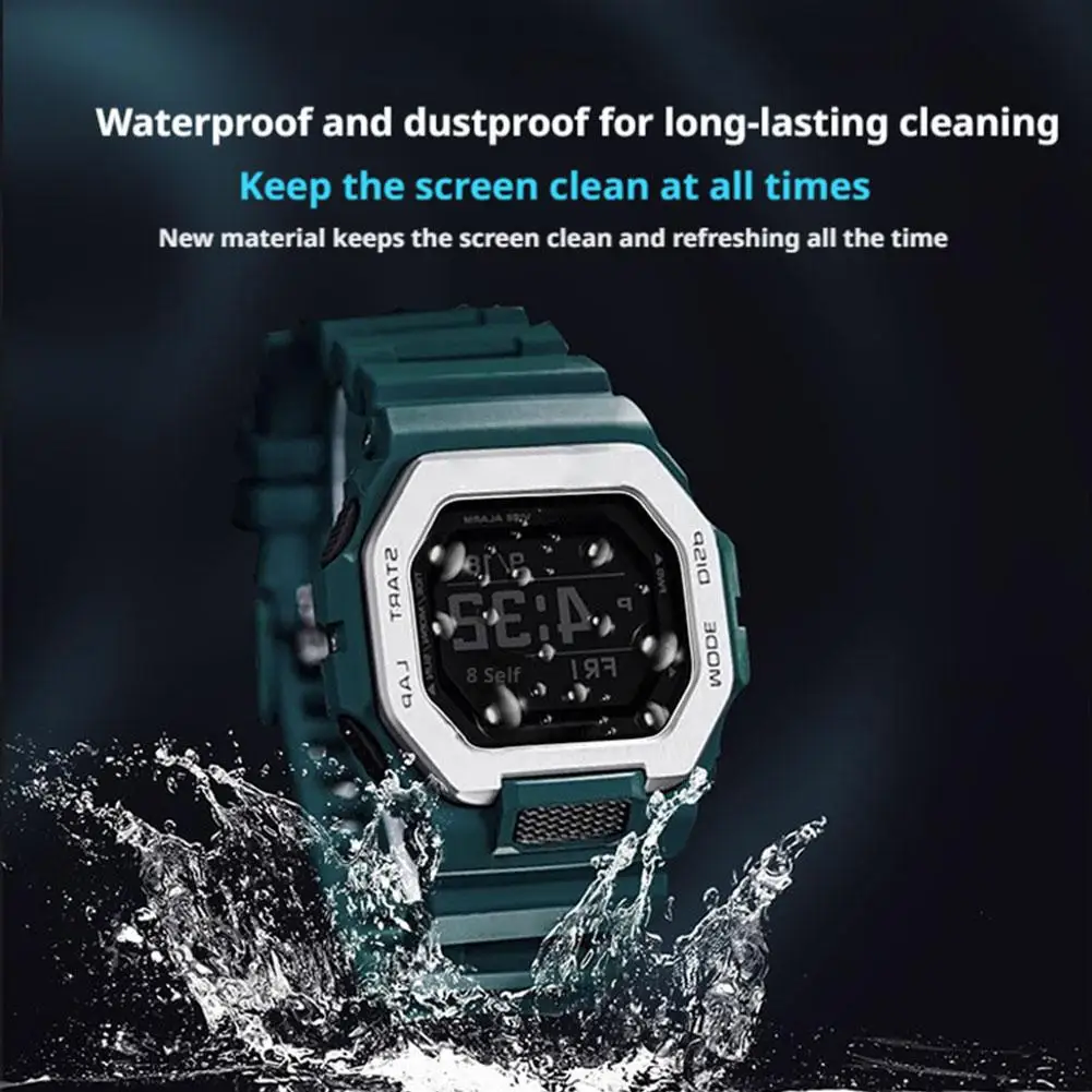 Ultra-Clear TPU Anti-Scratch Watch Protective Film with Full Screen Coverage