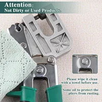 Pince à sertir en alliage pour cloisons sèches, pince à sertir pour goujons métalliques, outils pour cloisons sèches en aluminium, pince à quille professionnelle, pince en acier 4