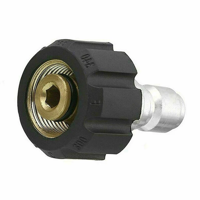 2Db Nyomásmosó Adapter M22 14 Mm 15 -Es Forgatás - 3/8 Hüvelykes Gyors Csatlakozó Elektromos Nyomású Alátétek - Image 6