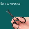 New Round Tip Nose Scissors Nose Hair Cutting Nose Scissors Man Facial Hair Eyebrow Scissors BMJ01 4