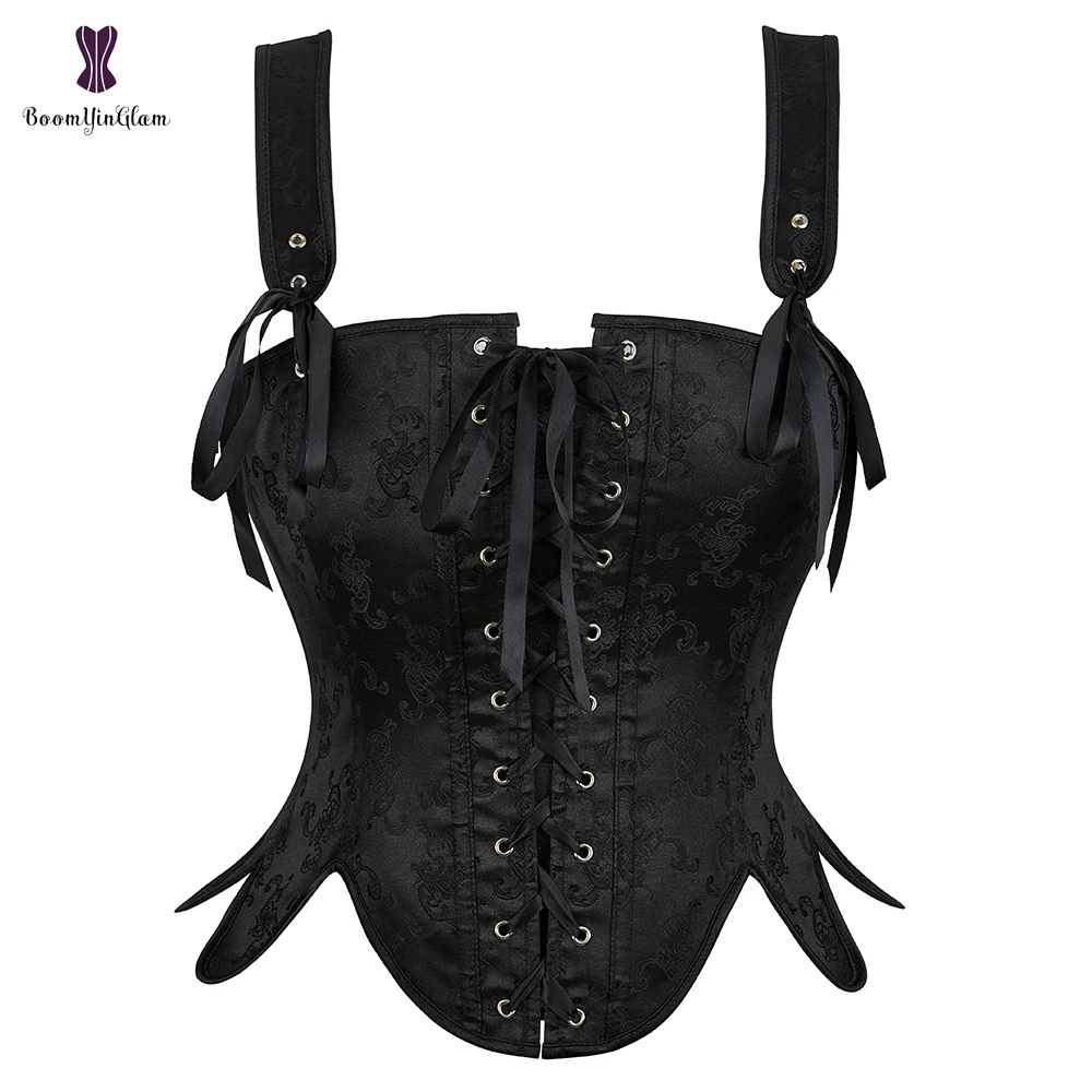 Women's Corsets and Bustiers Sexy Corset with Straps Plus Size Gothic