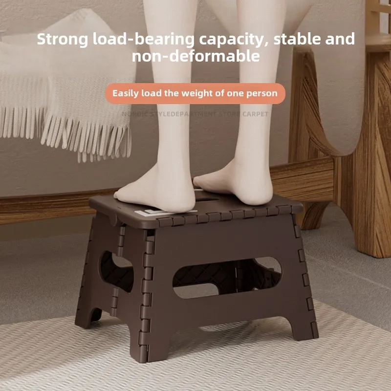 JIAYUAN Foldable Stool Portable ABS Thickened Mini Stool with Safety Lock, Anti-Slip Design,for Outdoor Travel, Home,Kids&Adults