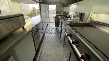 Food Trailer Fully Equipped Food Truck Mobile Kitchen Trailer for Vending on Street Customized Food Concession Trailers for Sale 5