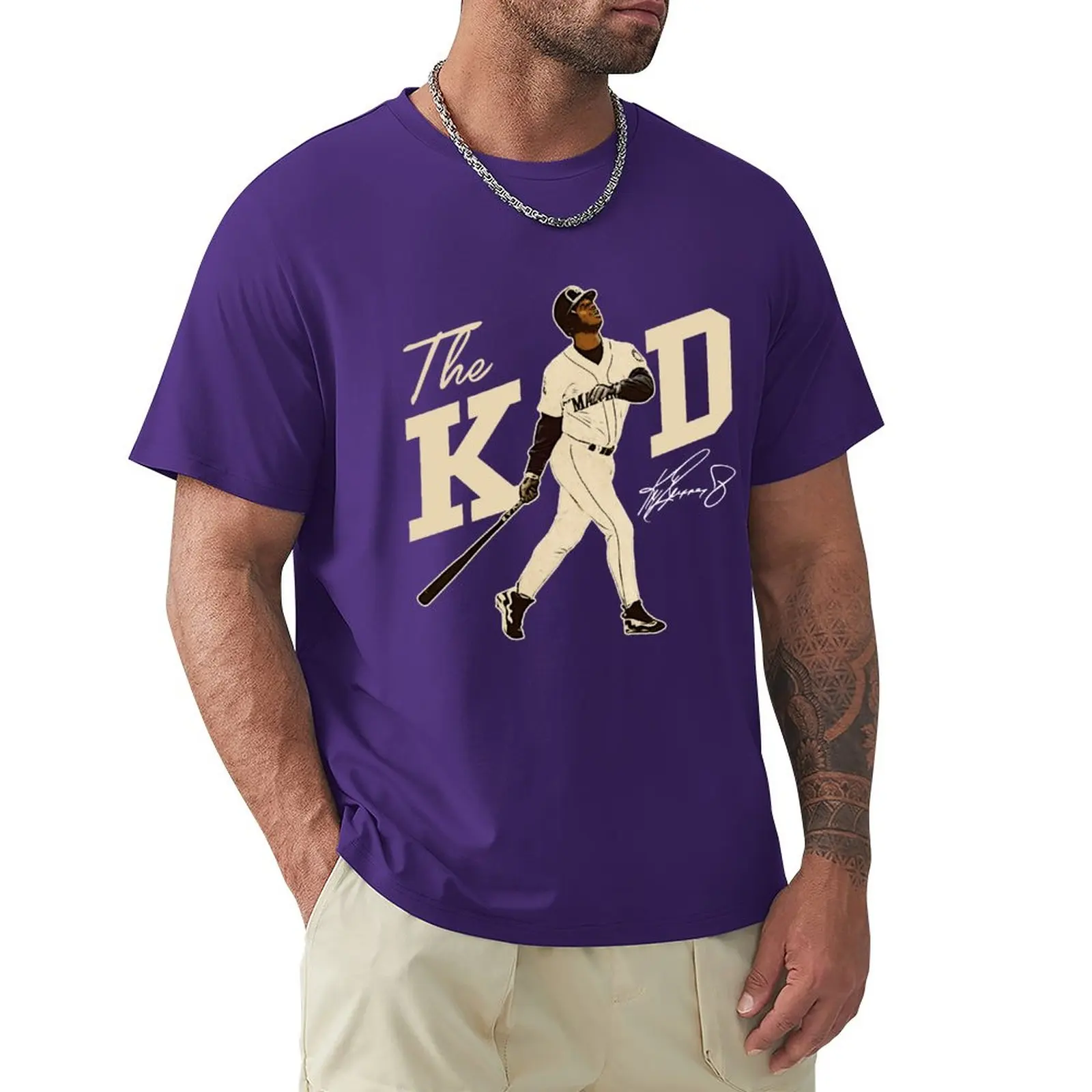 0時まで限定値下 KENGRIFFEY Jr. ベースボールシャツ 2XL Ken Griffey Jr The Kid Baseball Vintage Signature Perfect