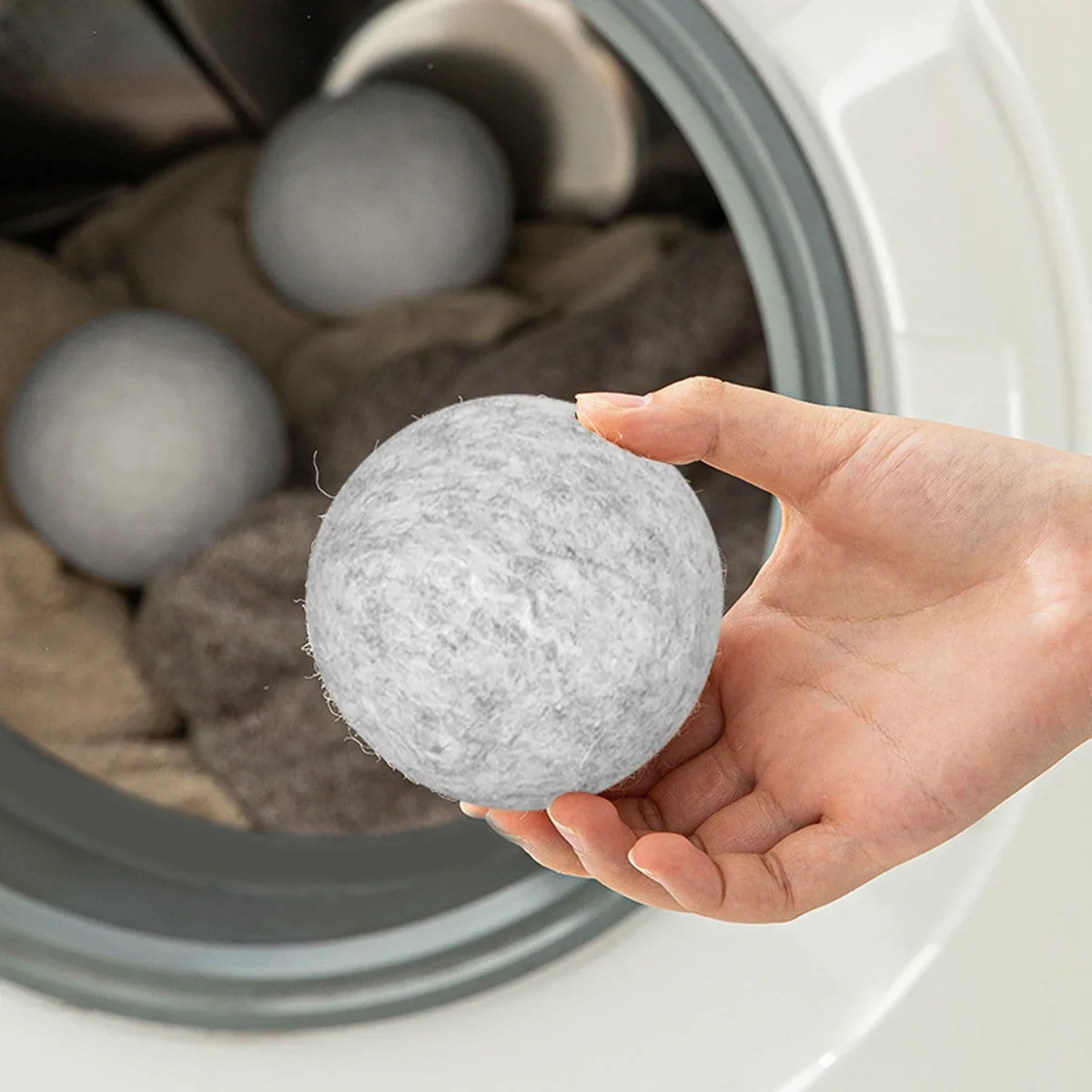 5pcs Wool Dryer Balls Reusable Softener Laundry Washing Machine accessories