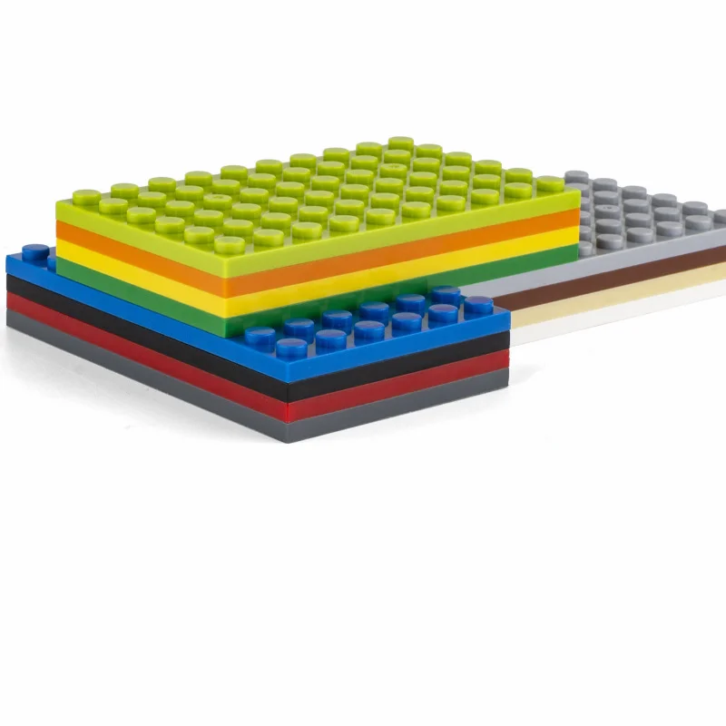 5Pcs Small Particle 3033 6x10 Plate Building Block Building Block Accessories Building Block Toys Flat DIY Parts Buildmoc Compatible Assembly Particle Creative Gift Toys